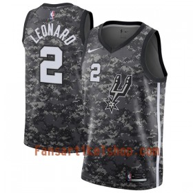 NBA San Antonio Spurs Trikot Kawhi Leonard 2 Nike City Edition Swingman - Herren